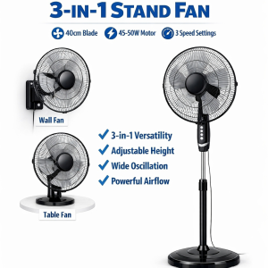 Hisense HSF-40 3-in-1 Stand Fan